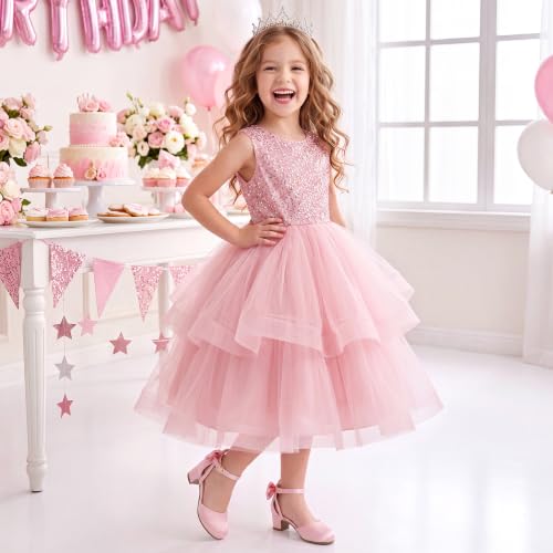 Image of Girls Heels Dress Shoes Flower Girl Pumps with Cute Bow Closed Toe | Princess Shoes,High Heels,Chunky Heel,Adjustable Buckles,Toddler,Little Girl,Big Kid,Wedding,Birthday Party,Formal,Pageant