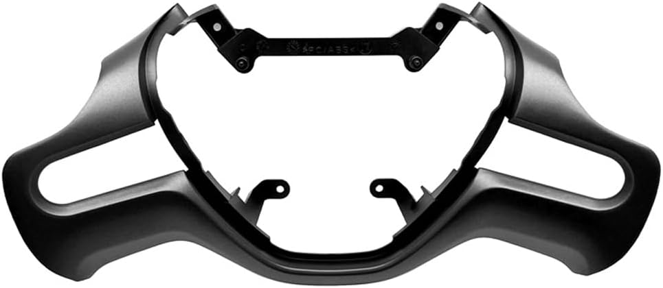 Carbon Fiber Style Replacement Steering Wheel Trim Cover Frame ABS Decal Interior Moulding Accessories Fit for Honda Civic 2006 2007 2008 2009 2010 2011 (B-Silvery)