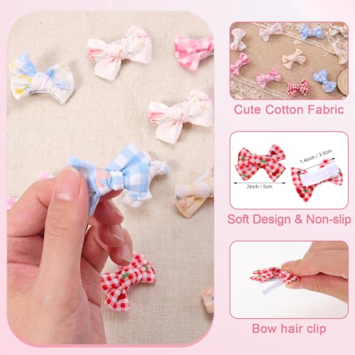 Needbrock 14 Pcs Toddler Hair Bow Clips Accessories for Baby Girls Kids