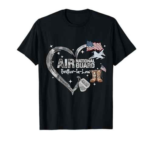 Proud Air National Guard Brother-in-Law Family Matching T-Shirt