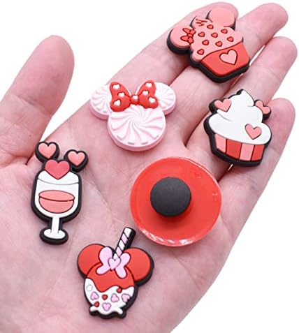 Shoe Charms for Mickey Mouse for Croc, 30PCS Different Shape of PVC Cartoon Shoe Decoration Charms for Adults Teens Kids for Clog Bracelet Wristband Accessories Birthday Party Gift