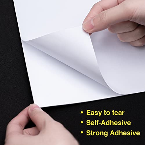 Mearcooh BAISE-STICKY20PCS 20-Pack Self Adhesive Foam Sheets, White 2Mm Sticky Eva Foam Paper 9X12 Inch thumb #2
