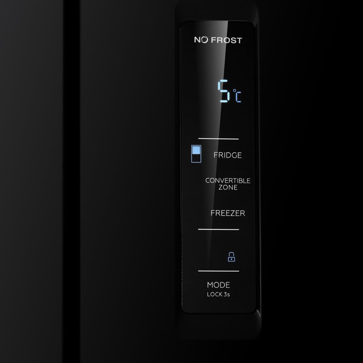 GEDTECH GMP470BL 470L - Refrigerador multipuerta (301L + 169L) - Negro