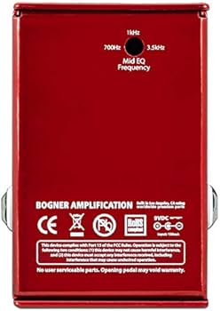 Amazon | Bogner ◇ Ecstasy Red Mini Pedal アメリカ製 ◇ Distortion