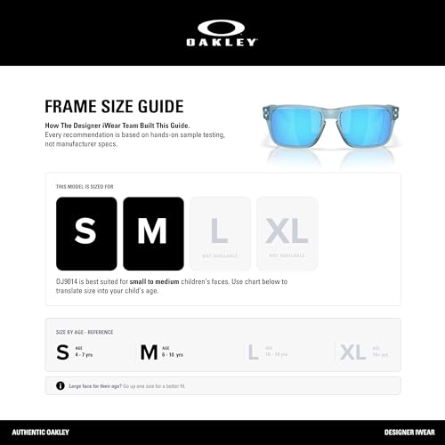Image of Oakley Holbrook XXS OJ9014 Rectangle Junior Sunglasses for Boys for Girls
