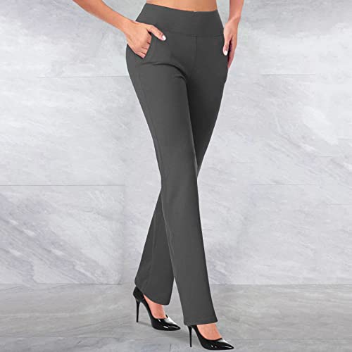 Pantalon capris ajusté contre l'inconfort pour entraînement à taille haute