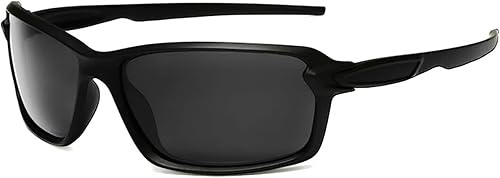 Nico Sports AeroGlide - Gafas de sol polarizadas HD ultra ligeras para correr, protección UV