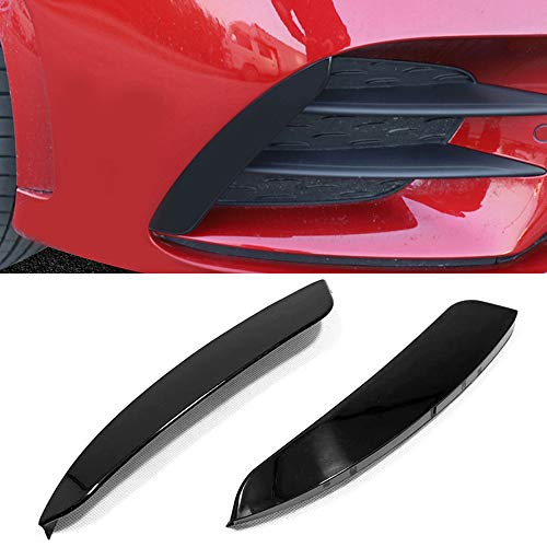 【Deesse】メルセデス ベンツ Aクラス W177 V177 2019-2021に適用フロント フォグランプ サイド モール外装パーツガーニッシュ カスタム ブラック ABS 2枚 スポーツモデル専用