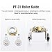 PT-31 Roller Guide Plasma Cutting Wheel Spacer Stand-off for Plasma Cutter Torch CUT40 CUT50D LGK40 LG40 PT-31 Roller Guide PK-1