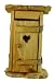 Produktbild Krippenzubehör, Toilettenhäusschen natur, Höhe 12cm