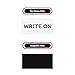 Magnetic Shelf Labels - Magnetic Name Tags - Dry Erase Strip Magnets - Dry Erase Re-writable Magnetic Strips Labels Tags, 1 x 2 Inches ( 25 Pack)