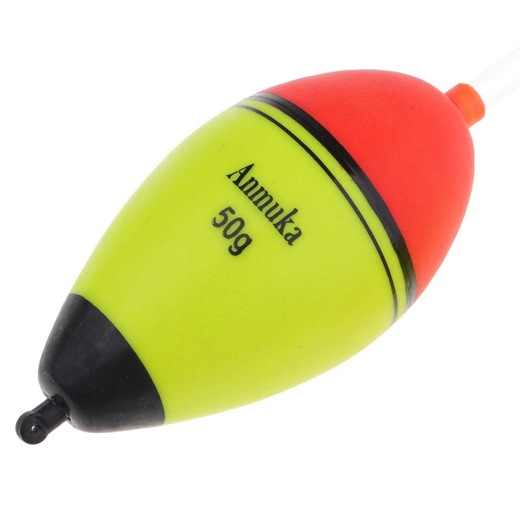 10 Set 2 Stück Leuchtende Angelpose Vertikale Felsangelboje Kunststoff Bobber 50 g