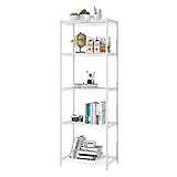 JEROAL 5-Tier Wire Shelving, Metal Wire Shelf Storage Rack, Durable Organizer Unit Perfect for...