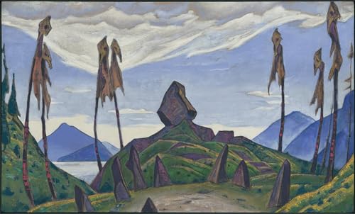 Impression d'art Nicholas Roerich tableau Stravinsky