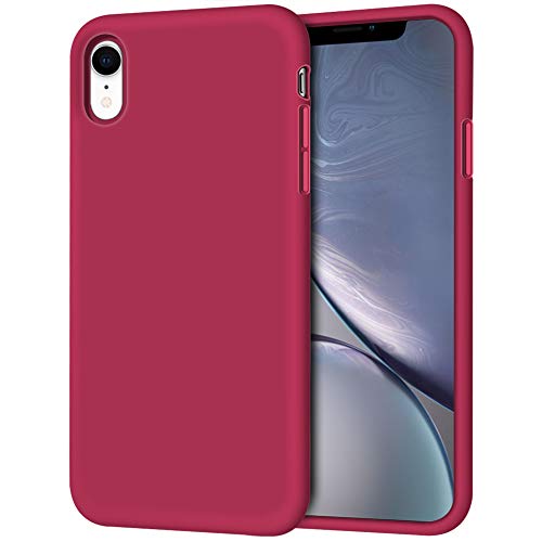iPhone XR Case, Anuck Soft Silicone Gel Rubber Bumper Phone Case with Anti-Scratch