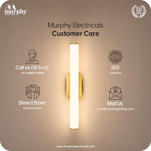 Image of Murphy Helix 18W LED Picture Light, 3C Color Changing (CW /WW /NW), Antique Gold Finish, Modern Wall Mounted Mirror Light for Bathroom, Dressing & Artwork Lighting (Pack of 2)