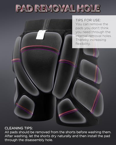 SHINYPRO Protective Padded Shorts