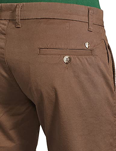 Image of EASIES Men's Slim Pants (E-16516 SPRSLMFT LTBRWN 36 LT.Brown