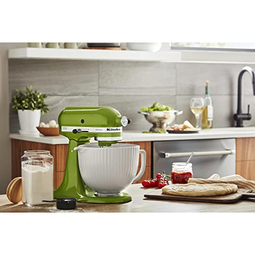 Image of KitchenAid 5 Quart Ceramic Bowl for all 4.5-5 Quart Tilt-Head Stand Mixers KSM2CB5PCC, Classic Column