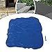 Veruopes Concrete Stamps Mats Set 36 * 36in Concrete Texture Mat Skin with Edge Trimmer Seamless Concrete Stamping Tools Slate Floor Imprint Seamless Concrete Molds for Outdoor Decorative(Blue)