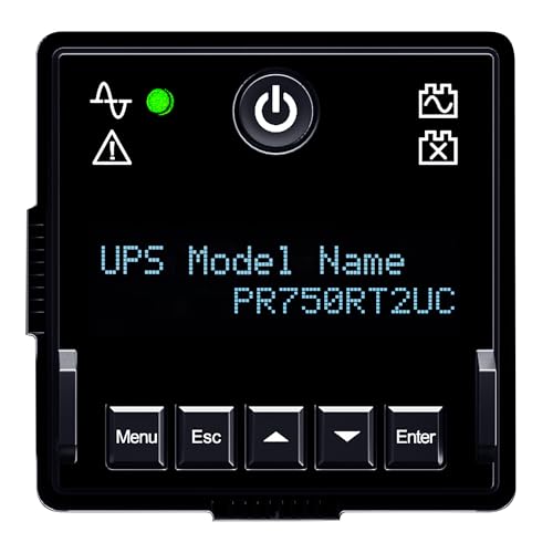 Image of CyberPower PR750RT2UC Smart App Sinewave UPS Battery Backup and Surge Protector, 750VA /750W, 8 Outlets, 2U Rack /Tower, AVR, Built-in Cloud Monitoring, UL Certified
