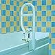 Homecraft Steel Grab Bar, Safety Rail and Mobility Aid Bathtub Clamp for Elderly, Handicapped and Disabled User Support