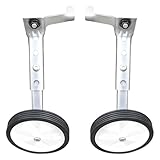 Tressify Trainingsräder für junge Fahrer, passend für 16 bis 24 Zoll Fahrräder, verstellbare robuste Seitenräder, Montagewerkzeuge im Lieferumfang enthalten