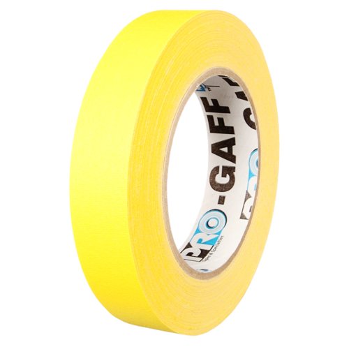 ProGaff Gaffer Tape 24mm x 22,86m (Neon Gelb)