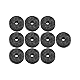 Cymbal Felt Washer, 20 Stück 4cm graue rutschfeste Cymbal Filz Unterlegscheiben für Schlagzeug Becken Ständer Ersatzteile