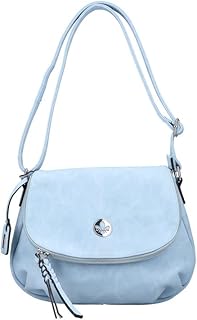 Womens H1117 - Bolso bandolera, color azul