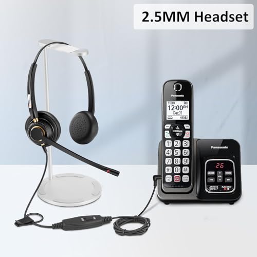 Arama Phone Headset 2.5Mm With Noise Canceling Microphone & Mute Switch thumb #3