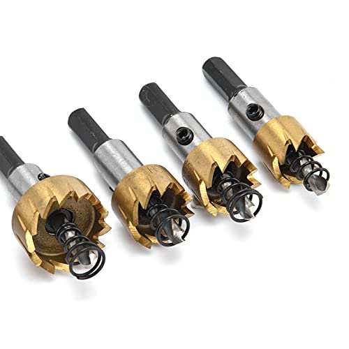 Set de 5 Brocas Abridoras de Orificio HSS para Plástico miniatura 3