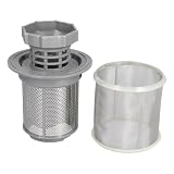 LUTH Premium Profi Parts Inserto filtro lanugine per pompa di scarico compatibile con Beko 2872700100 lavatrice lavasciuga, ricambio per 2840940200 2880401800
