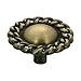 Metal Burnished Brass Knob(Door, Dresser, Cabinet) [ 1 Bag ]