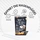 Premium Nasenpflaster Schwarz, 60er Pack Nasenstrips, gegen Schnarchen, Extra Halt für Sport & bessere Schlafqualität, besser Atmen bei verstopfter Nase, Nasal Strips