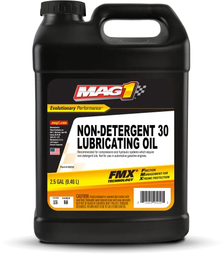 MAG 1 00232 Non-Detergent 30 Lubricating Oil - 2.5 Gallon