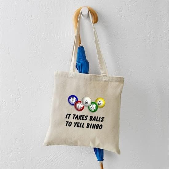 Miniatura 7 de CafePress Bingo Lingo Tote Bag Natural Canvas Tote Bag, Bolso de compras de tela, Caqui