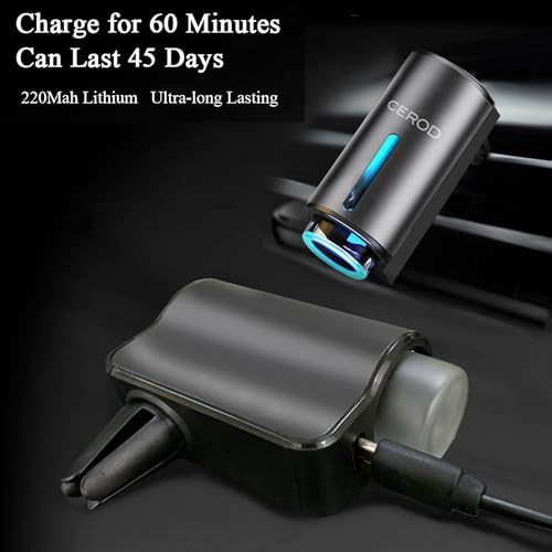 Difusor aromático eléctrico portátil para automóvil miniatura 2