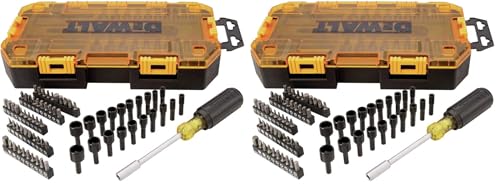 Image of DEWALT Screwdriver Bit Set with Nut Drivers, 71-Piece (DWMT73808) (Pack of 2)