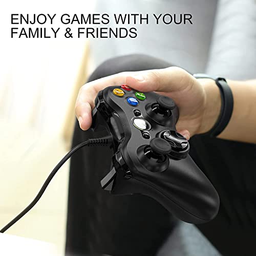 Zexrow Xbox 360 Game Controller, USB Wired Controller Gamepad di design ergonomico migliorato per Xbox 360 PC Windows 7/ 8 / 10