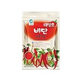 Chung Jung One O’Food Gochugaru 1.1lb, Premium Korean Bidan Red Chili Pepper Powder Gochugaru, Fine, 1.1 Pound, Pack of 1