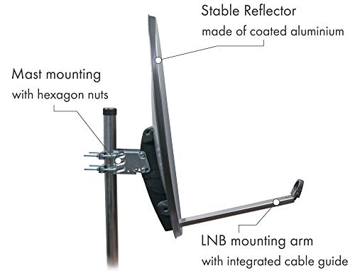 SCHWAIGER 197 antenna satellitare in alluminio