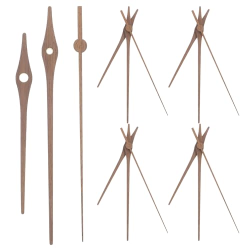 Ipetboom 5�Z�b�g �ؐ��̎��v�̐j DIY���v�p �ȒP���t�� 12�C���`�Ή� �V���v���@�ׂȃf�U�C�� DIY�f�R���[�V�����ɍœK