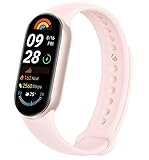 Relógio Mi Band 9 smart-band 9 (GLOBAL) Pulseira Inteligente, Tela AMOLED 1,62, Relógio inteligente, Fitness, Pulseira Impermeável, NFC, 150 Modos Esportivos (ROSÊ) (ROSA)