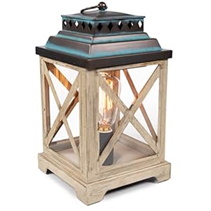 Scentsationals Wax Melt Warmer, Edison Collection Anchorage – Candle Wax Melter for Fragrance Cubes and Tarts