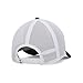 Under Armour Men's Freedom Mid Trek Hat, (002) Black/White/White, One Size Fits All