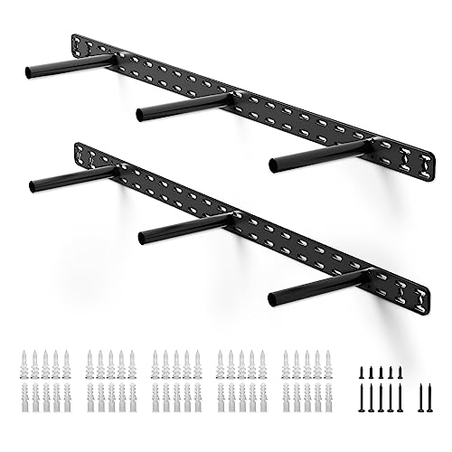 2pcs Floating Shelf Bracket Heavy Duty Hidden Metal Brackets for Shelf,Invisible Shelves Hardware Without Jig (34