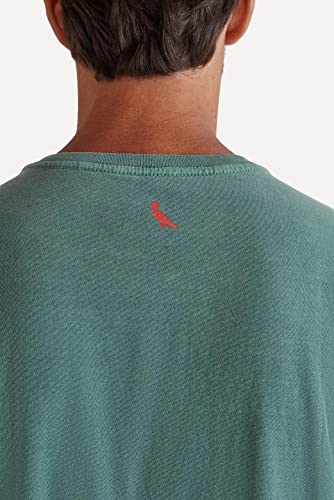 Camiseta Algodão Brasa Pica-pau Bordado Reserva