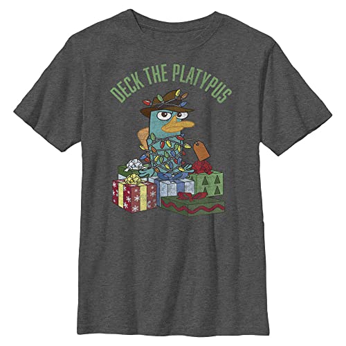 T-shirt Phineas and Ferb Disney anti-déformation pour garçon actif taille XS
