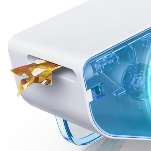 Dispensador manual de pegatinas azul para evitar enredos en tareas de conducta 4